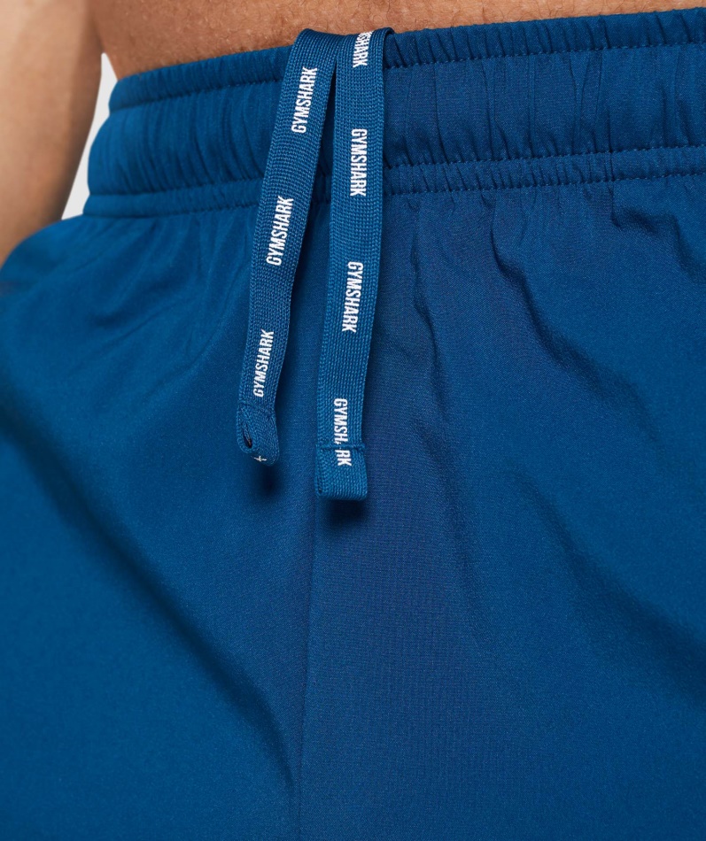 Gymshark Ankomst Shorts Bensinblå