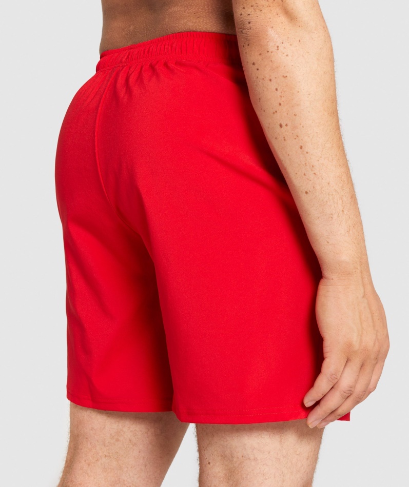 Gymshark Ankomst Shorts Rød