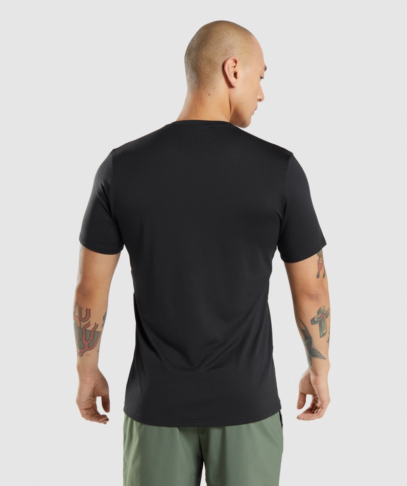 Gymshark Ankomst T-skjorte Svart