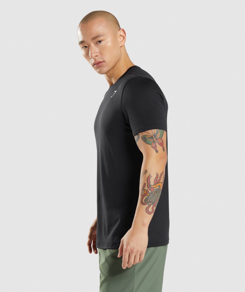 Gymshark Ankomst T-skjorte Svart