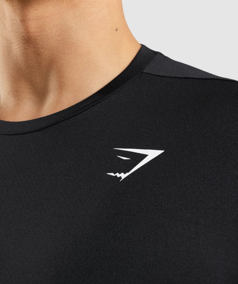 Gymshark Ankomst T-skjorte Svart
