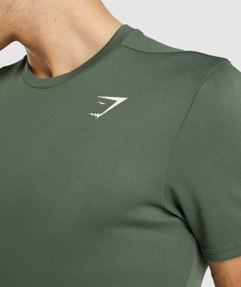 Gymshark Ankomst T-skjorte Grønn