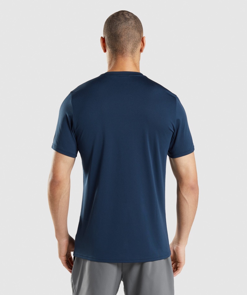 Gymshark Ankomst T-skjorte Marine