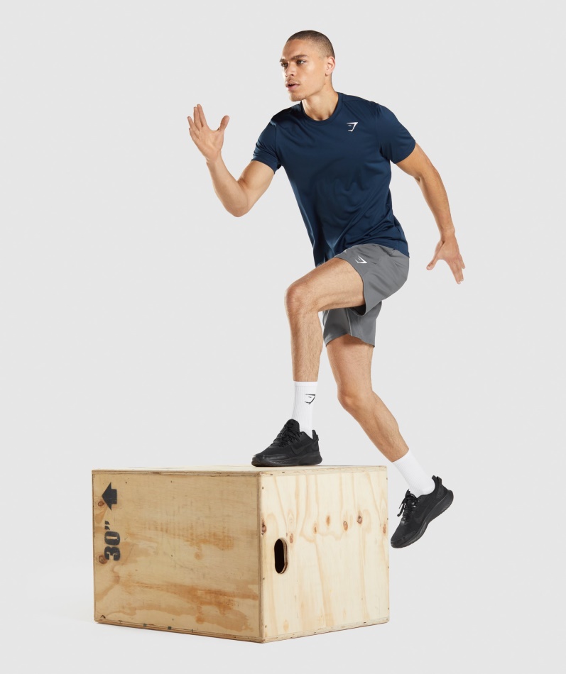 Gymshark Ankomst T-skjorte Marine