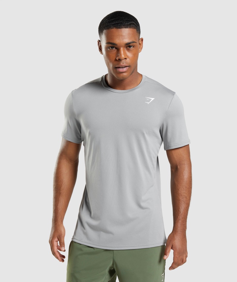 Gymshark Ankomst T-skjorte Røykgrå