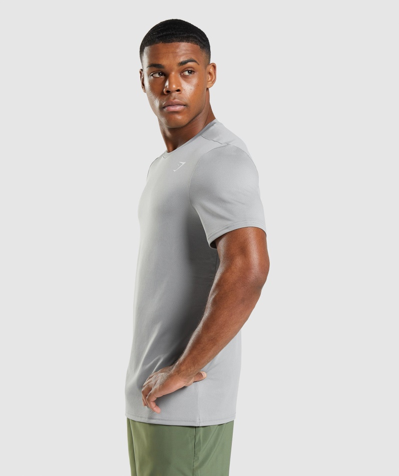 Gymshark Ankomst T-skjorte Røykgrå