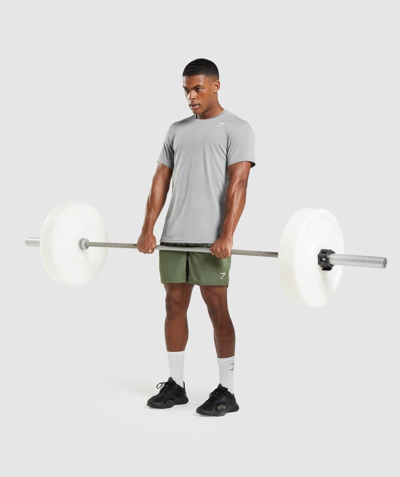 Gymshark Ankomst T-skjorte Røykgrå