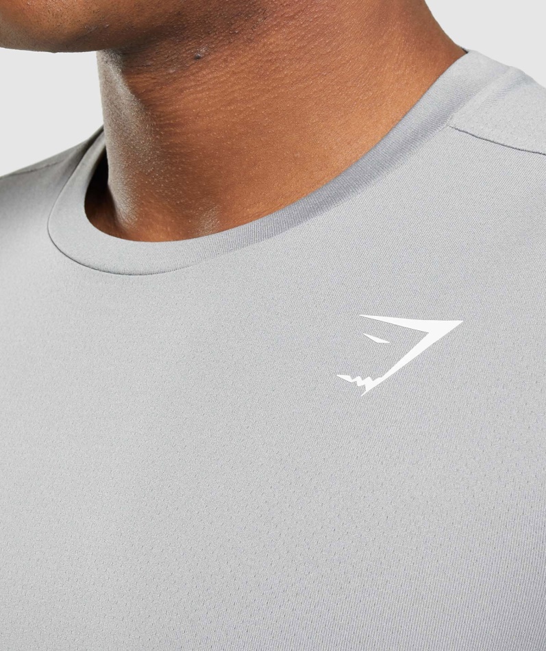 Gymshark Ankomst T-skjorte Røykgrå