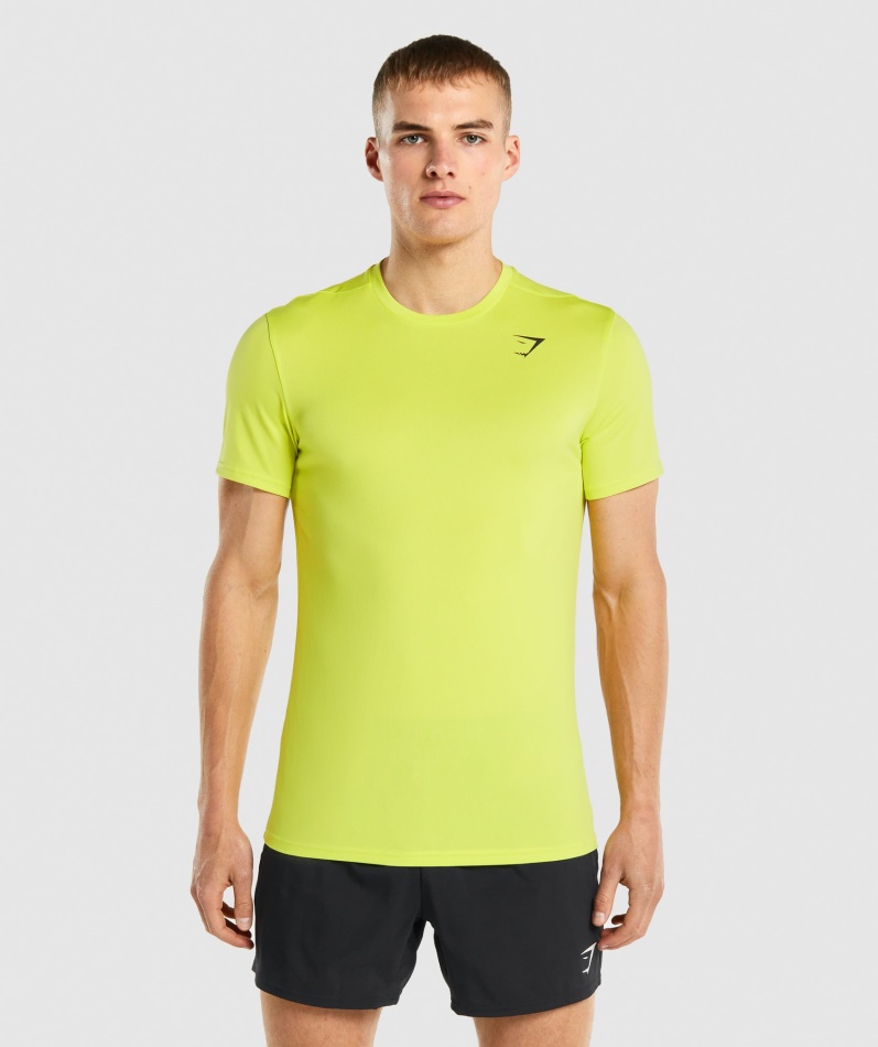 Gymshark Ankomst T-skjorte Gul