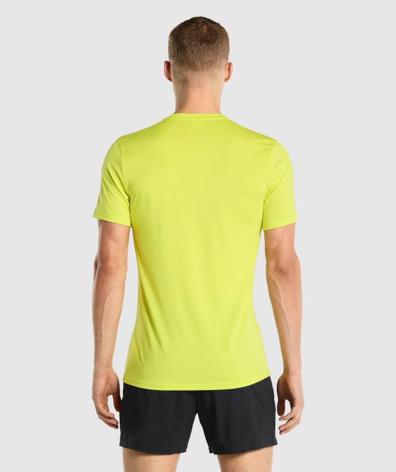 Gymshark Ankomst T-skjorte Gul