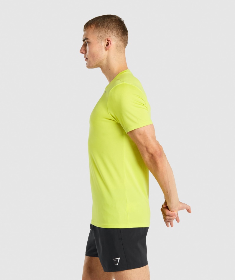 Gymshark Ankomst T-skjorte Gul