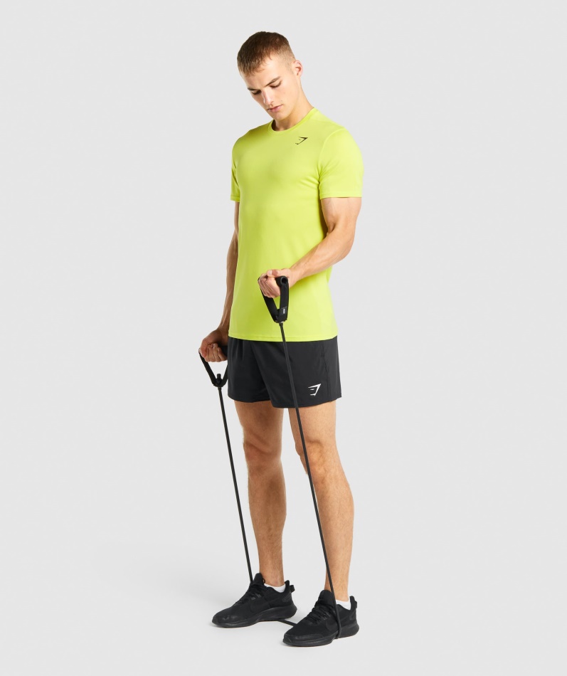 Gymshark Ankomst T-skjorte Gul