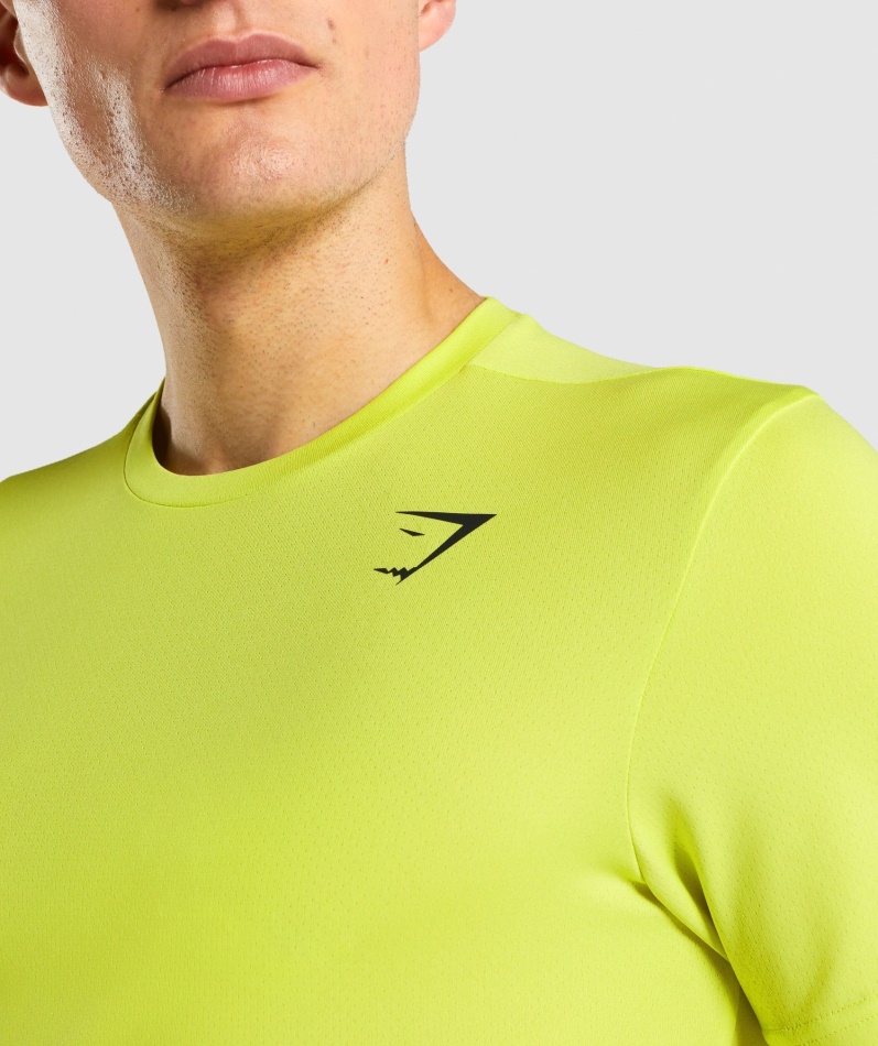Gymshark Ankomst T-skjorte Gul