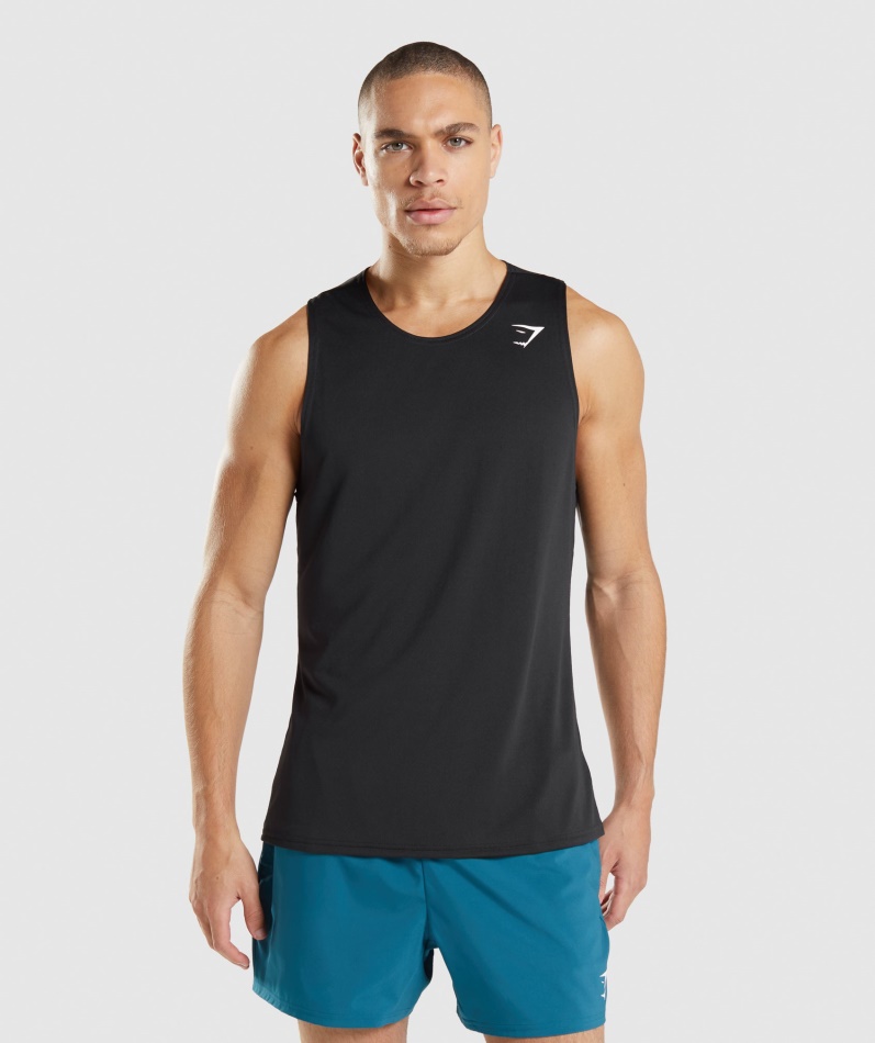 Gymshark Ankomst Tank Svart