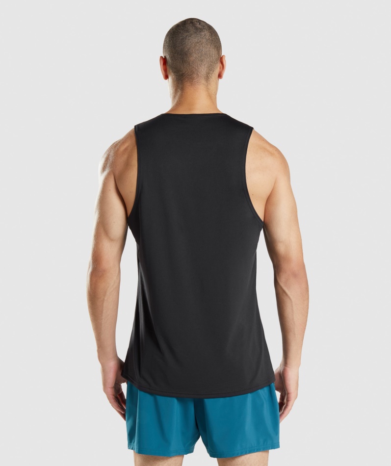 Gymshark Ankomst Tank Svart
