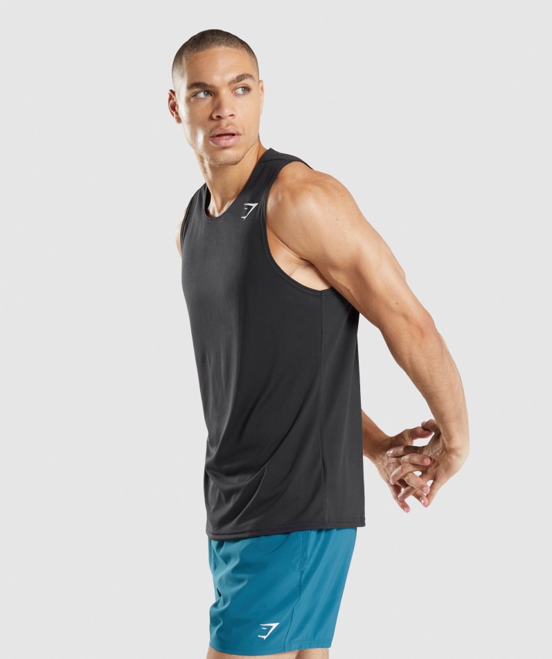 Gymshark Ankomst Tank Svart