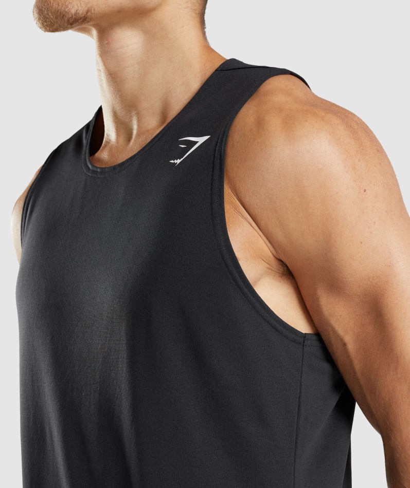 Gymshark Ankomst Tank Svart