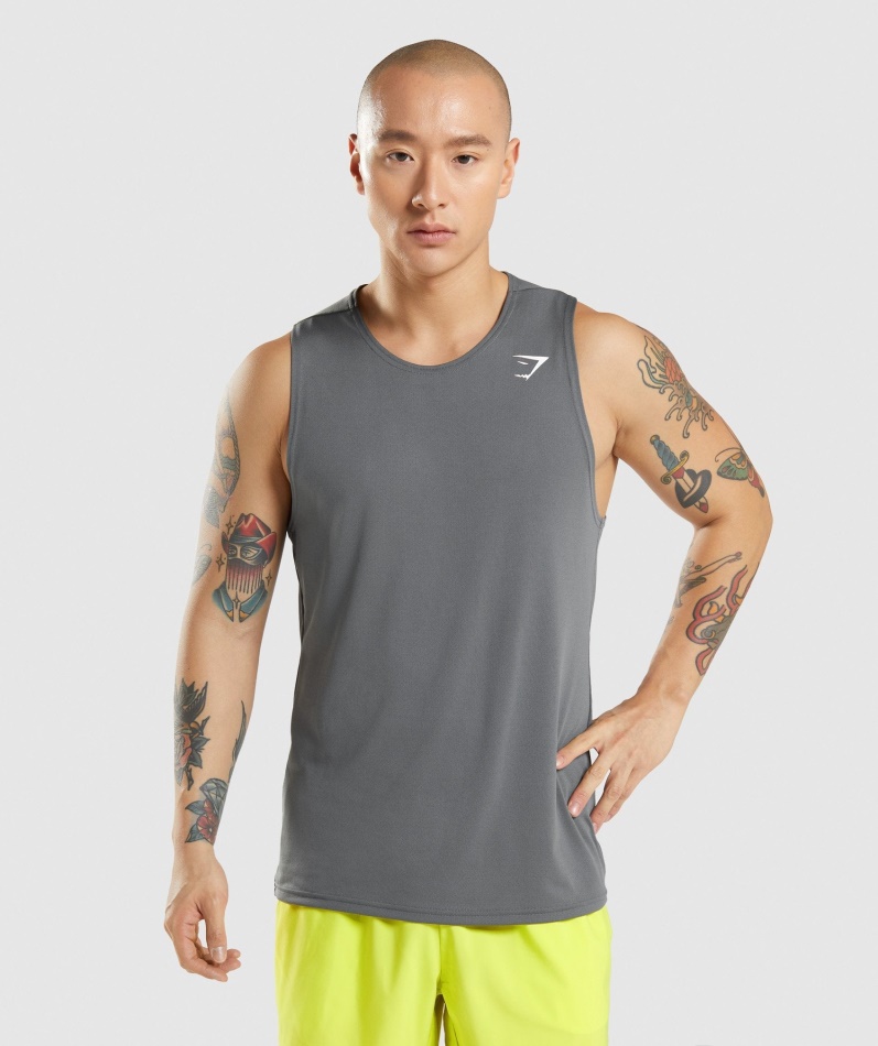 Gymshark Ankomst Tank Grå