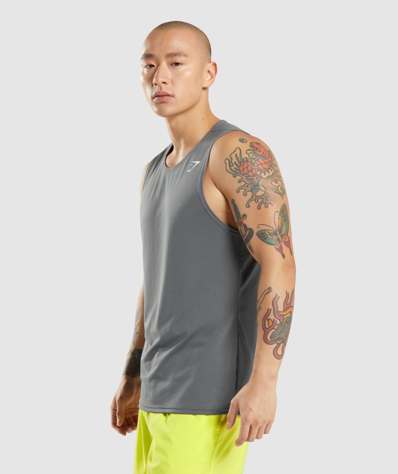 Gymshark Ankomst Tank Grå