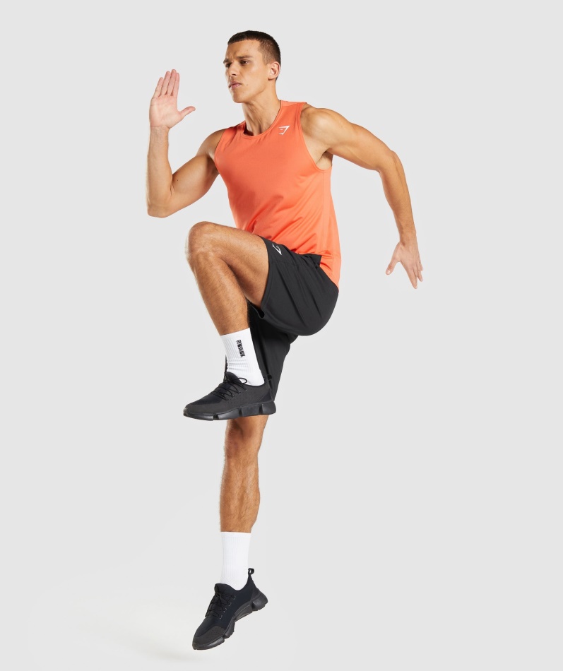 Gymshark Ankomst Tank Papaya Appelsin