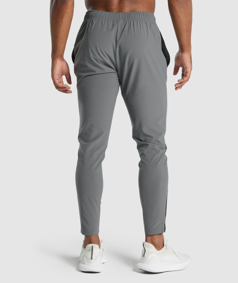 Gymshark Ankomst Vevde Joggebukser Koksgrå