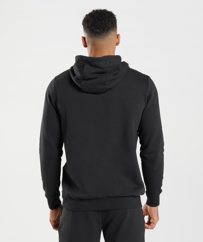 Gymshark Blokk Hettegenser Svart