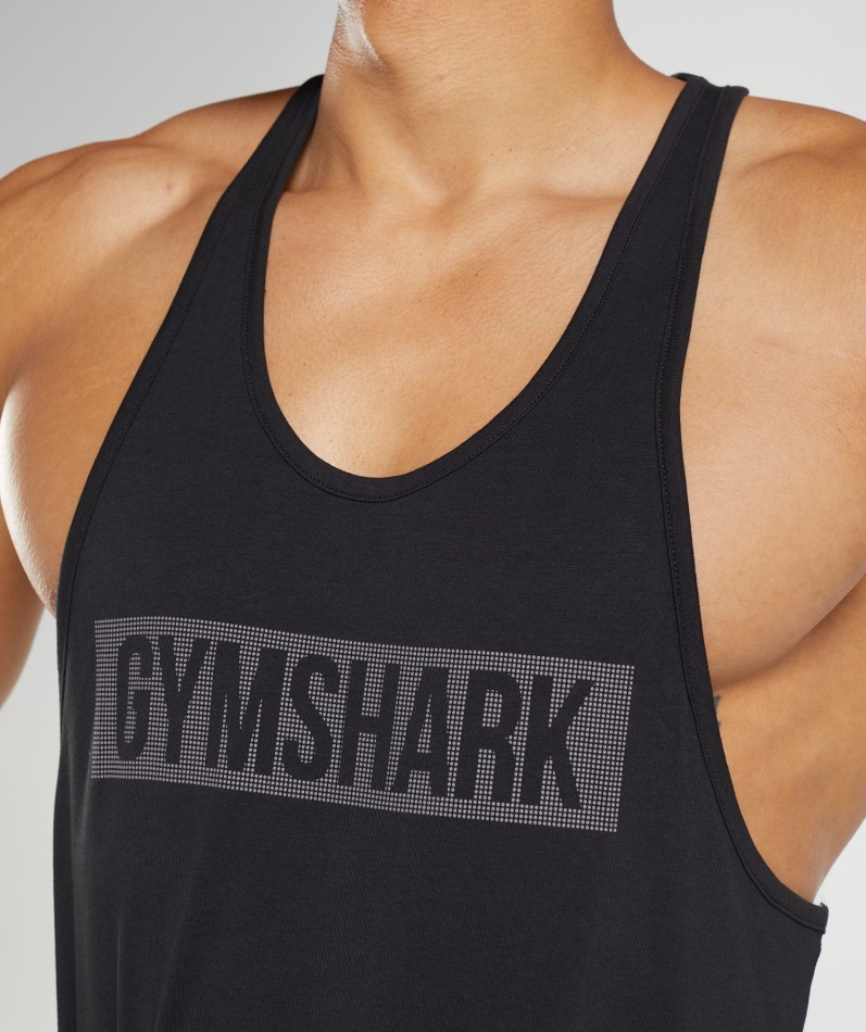 Gymshark Blokkstringer Svart