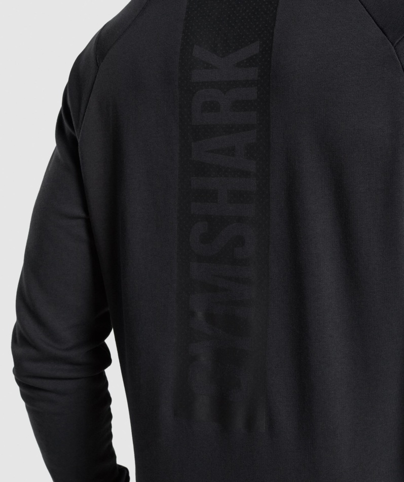 Gymshark Modig Hettegenser Svart