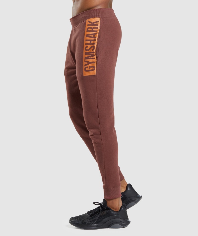 Gymshark Dristige Joggere Kirsebærbrune