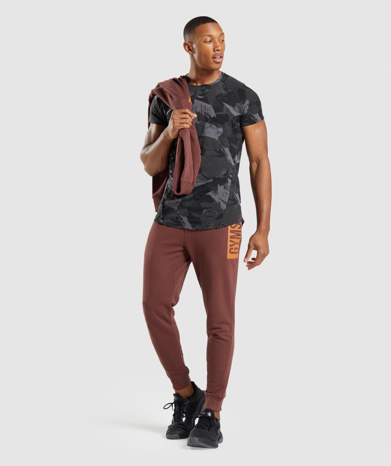 Gymshark Dristige Joggere Kirsebærbrune
