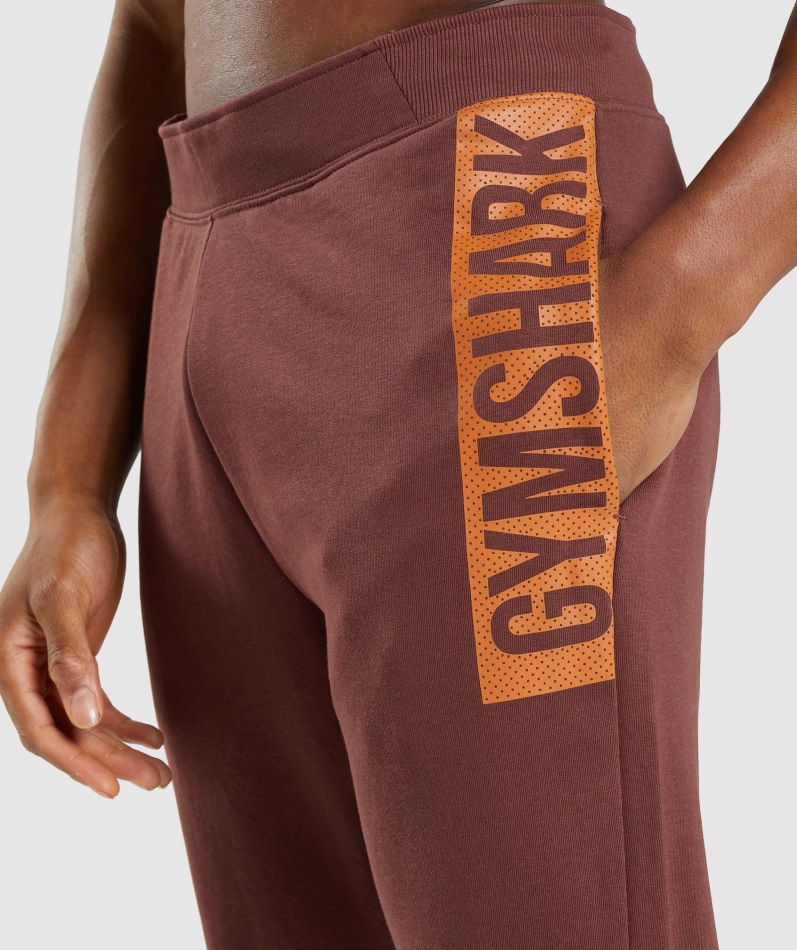 Gymshark Dristige Joggere Kirsebærbrune
