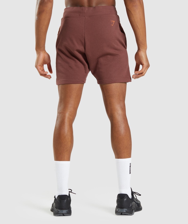 Gymshark Fet Shorts Kirsebærbrun