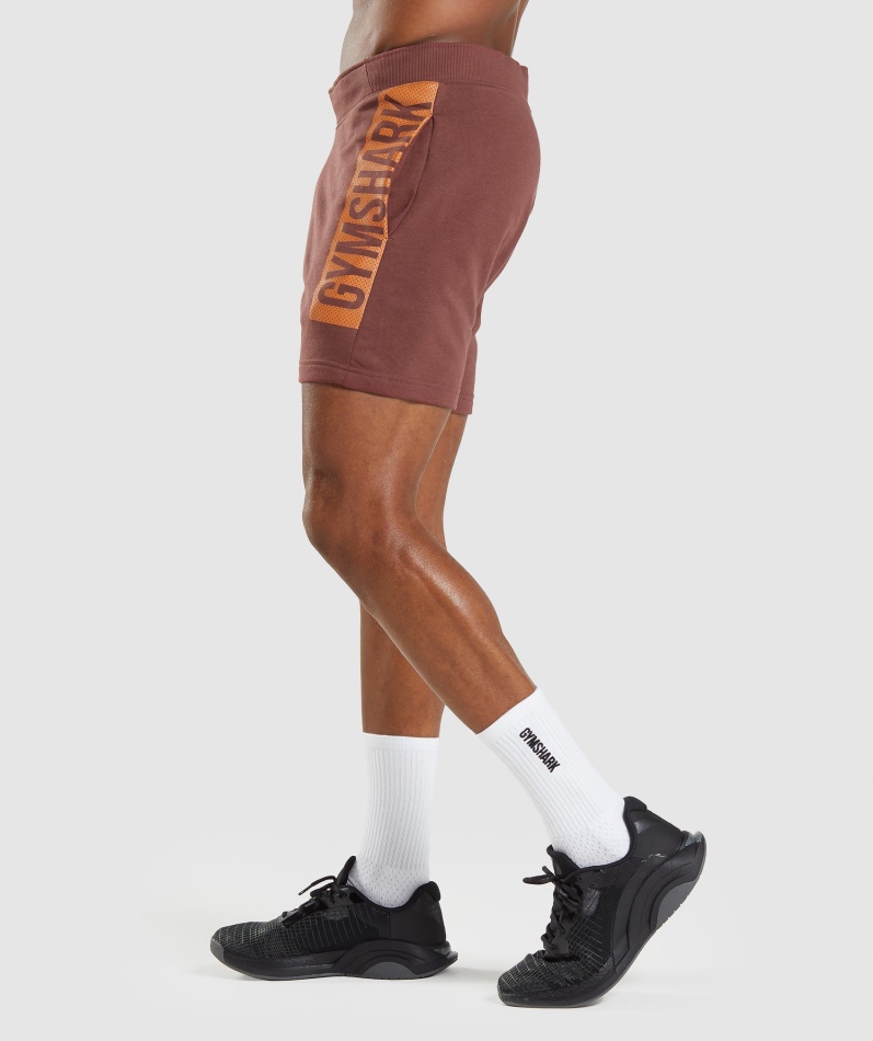 Gymshark Fet Shorts Kirsebærbrun