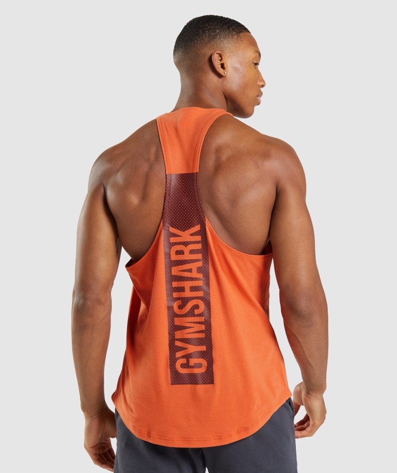 Gymshark Fet Stringer Leire Oransje
