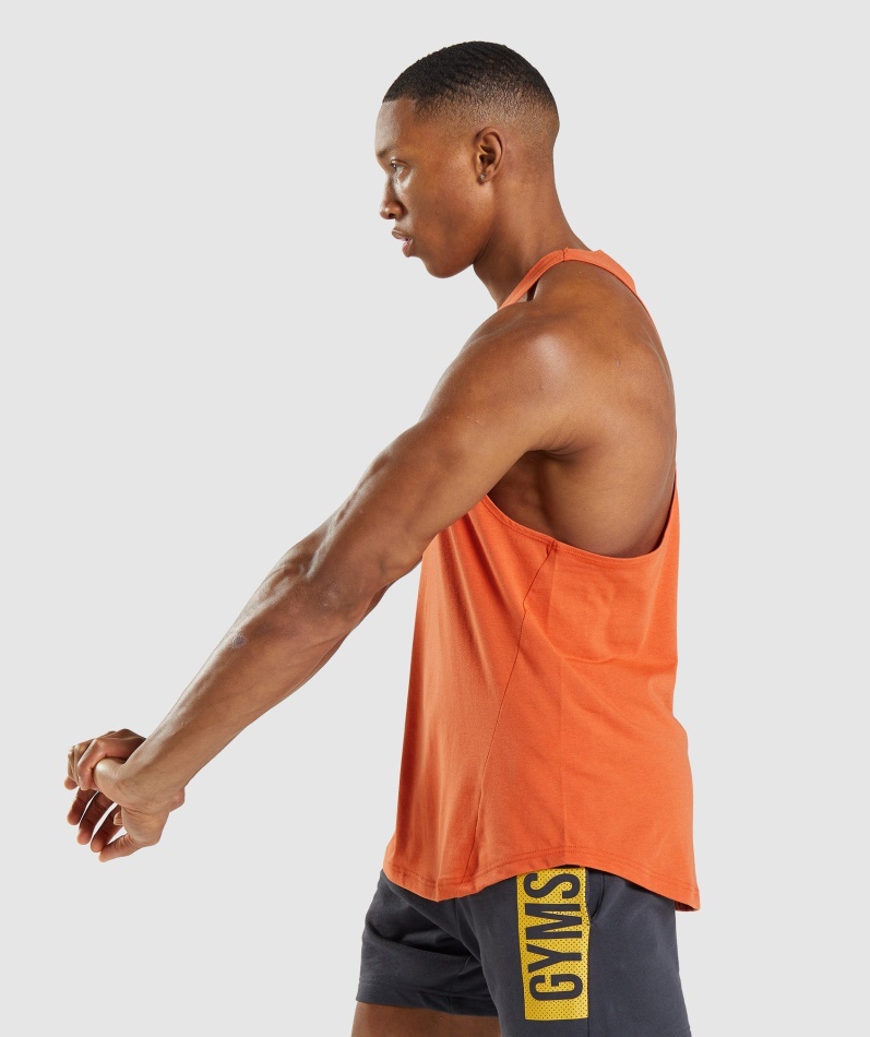 Gymshark Fet Stringer Leire Oransje