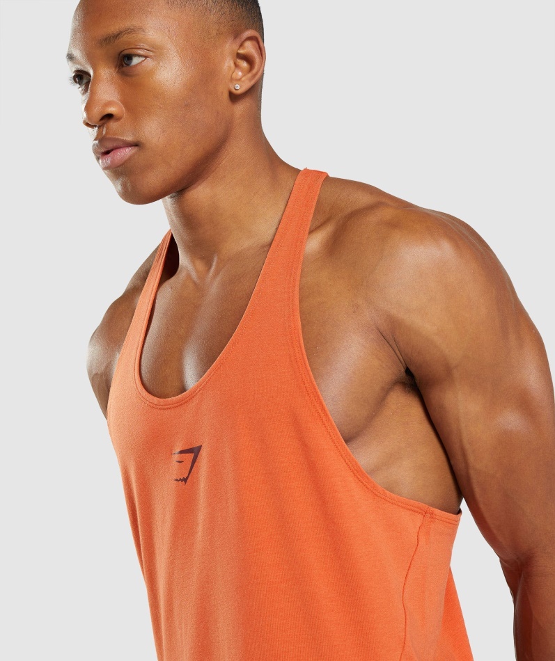 Gymshark Fet Stringer Leire Oransje