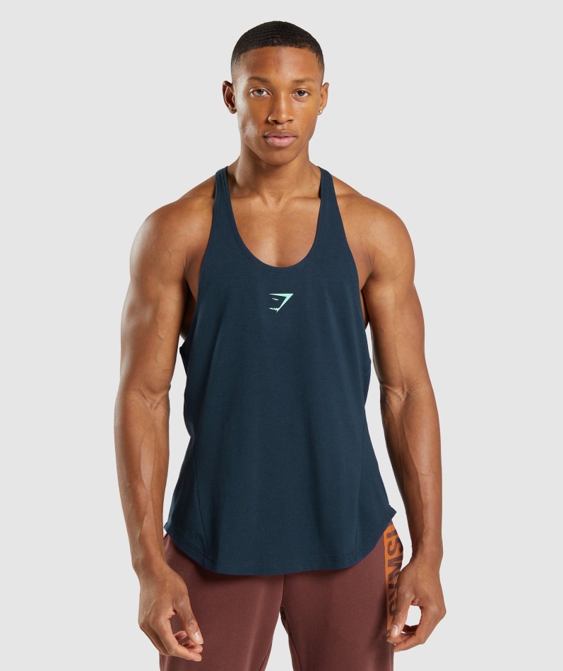 Gymshark Dristig Stringer Marine