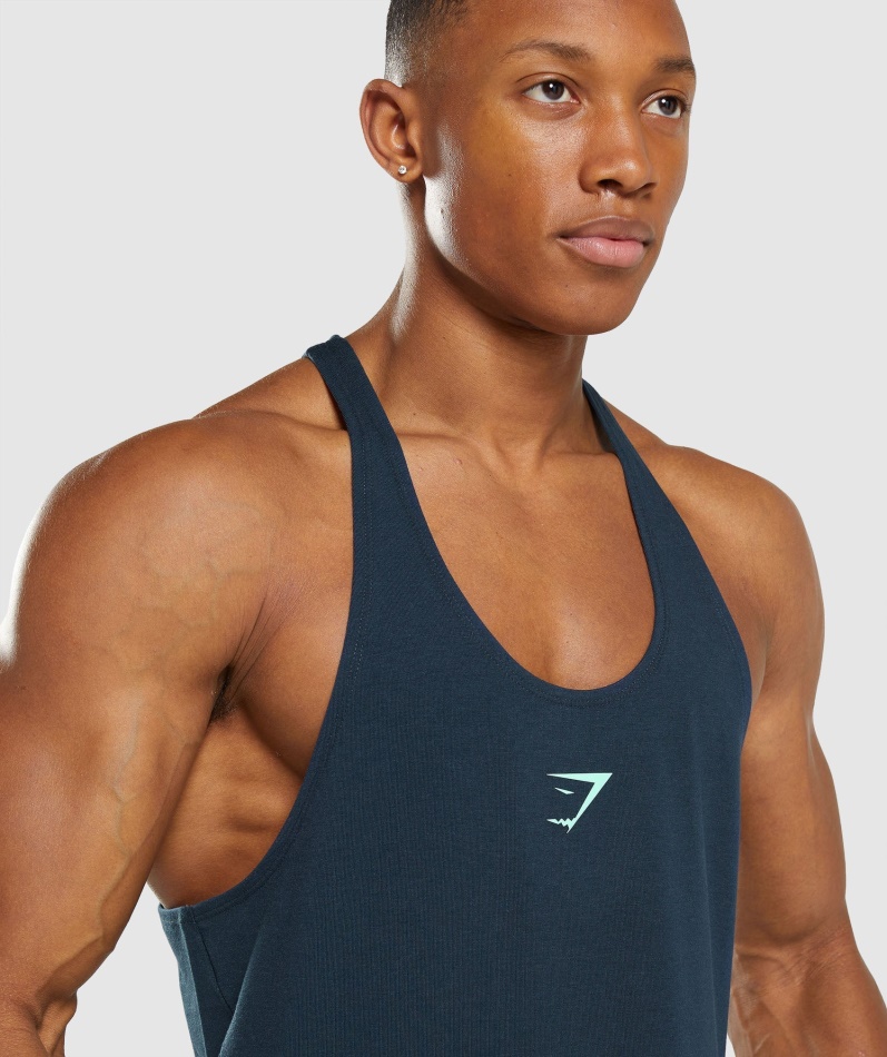 Gymshark Dristig Stringer Marine