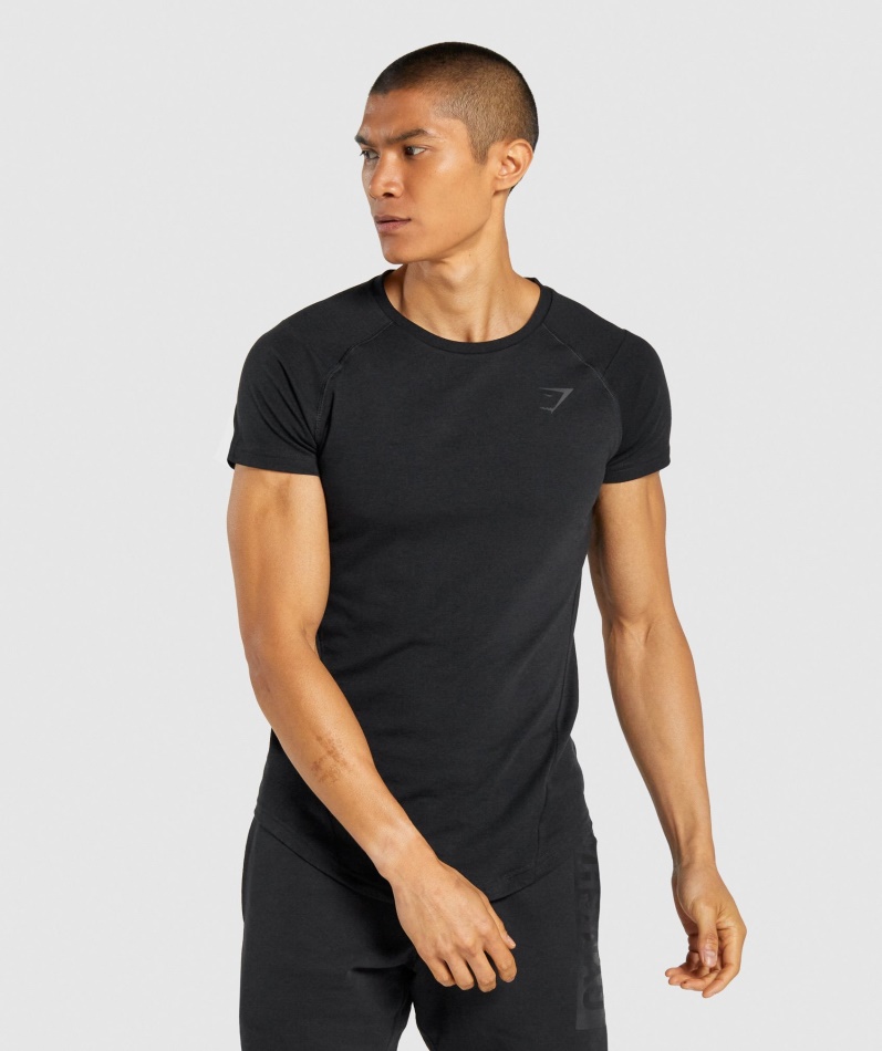 Gymshark Modig T-skjorte Svart