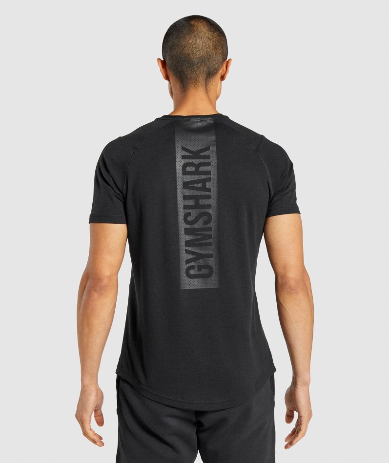 Gymshark Fet T-skjorte Herre Svart