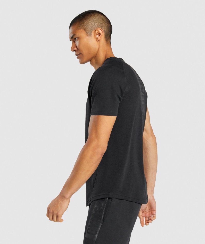 Gymshark Fet T-skjorte Herre Svart