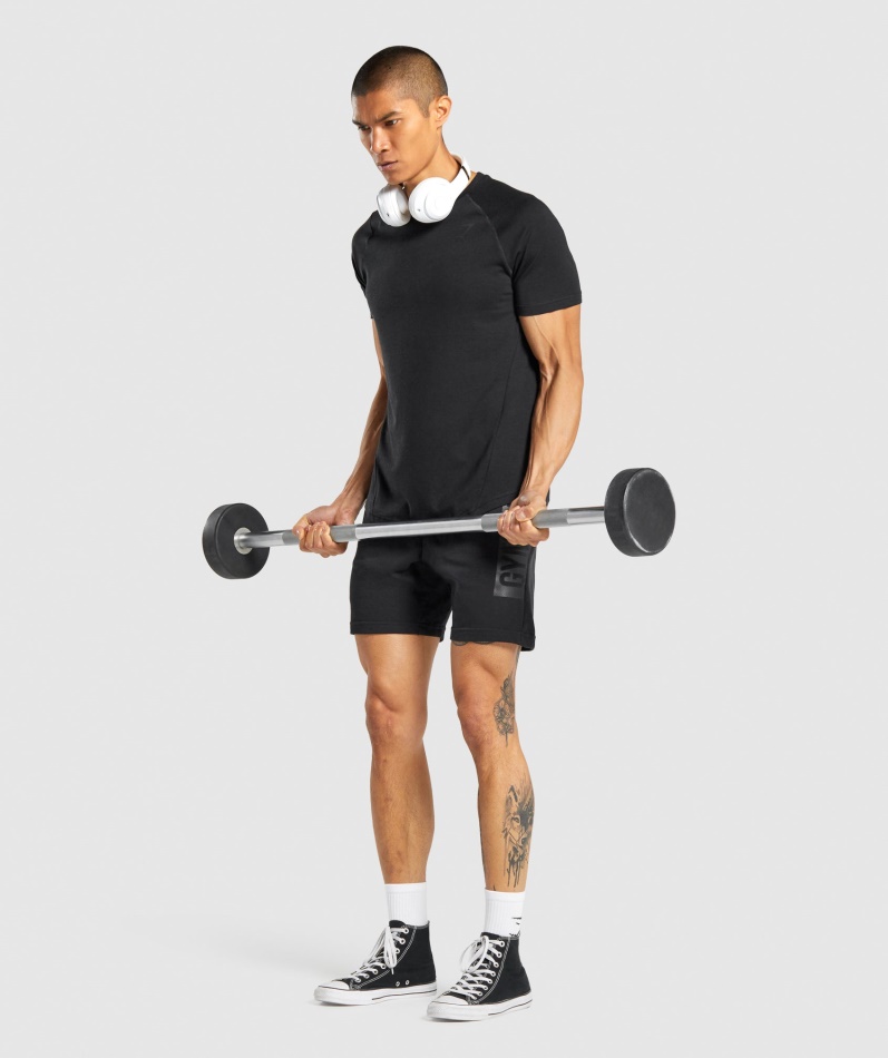 Gymshark Fet T-skjorte Herre Svart
