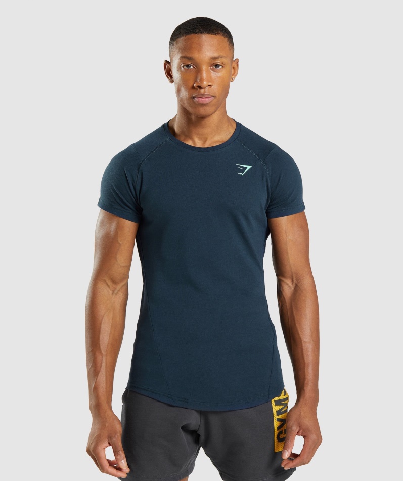Gymshark Fet T-skjorte Marine