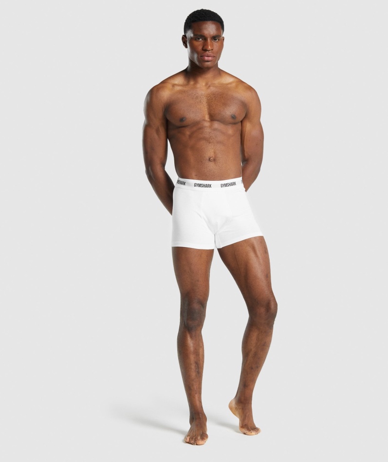 Gymshark Boksere 2pk Hvit