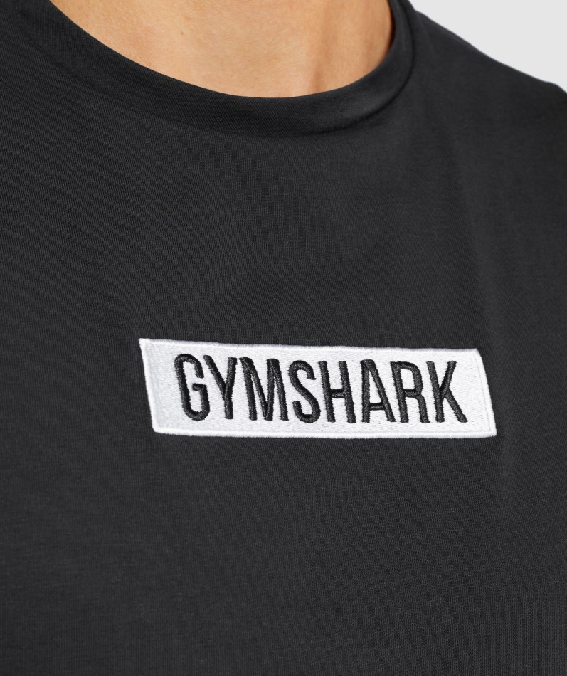 Gymshark Sentral Fallarm Tank Svart