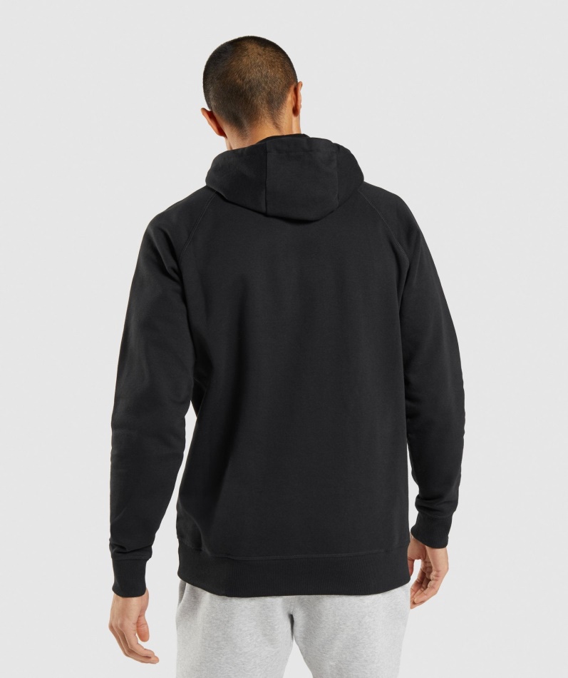 Gymshark Sentral Hettegenser Svart