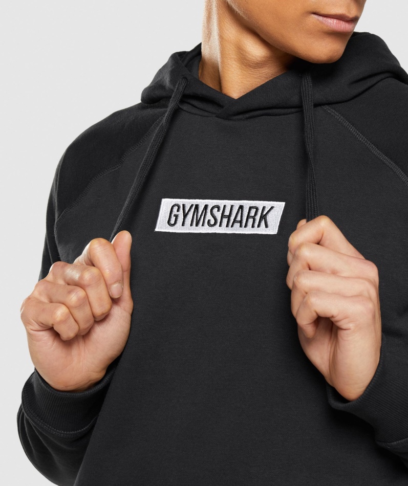 Gymshark Sentral Hettegenser Svart