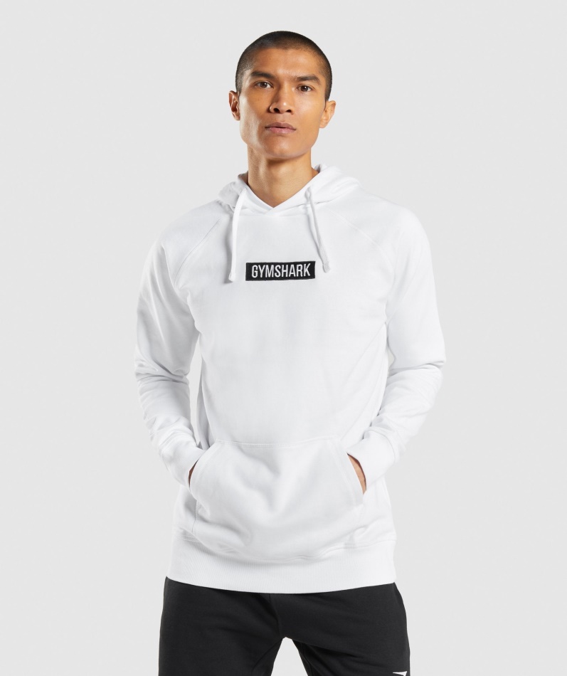Gymshark Sentral Hettegenser Hvit