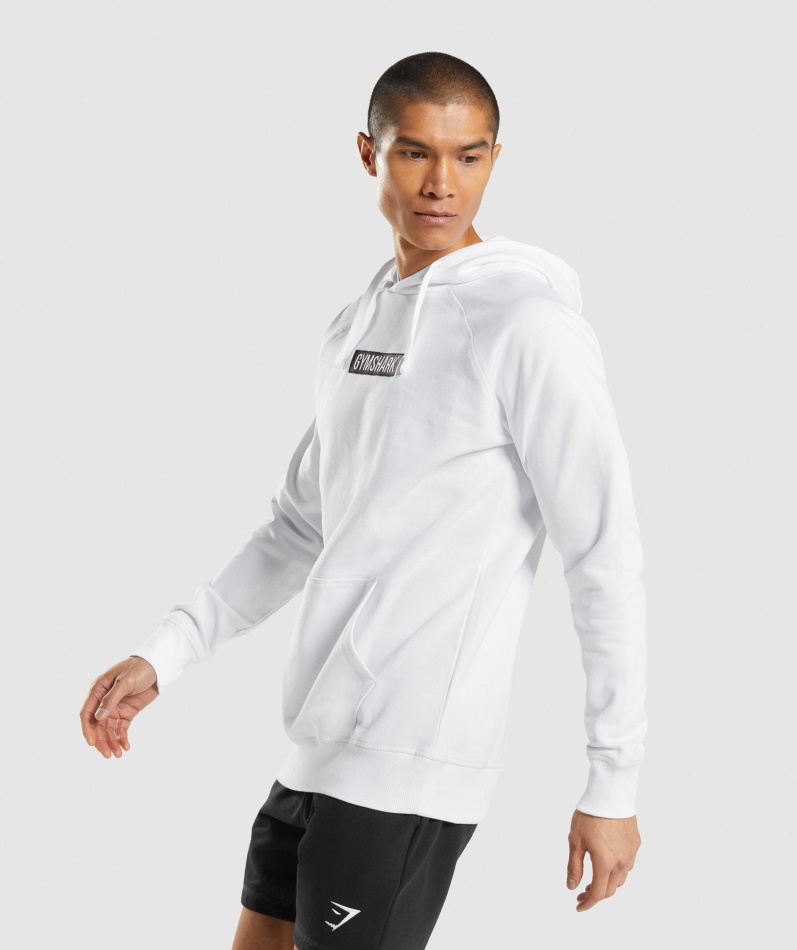 Gymshark Sentral Hettegenser Hvit