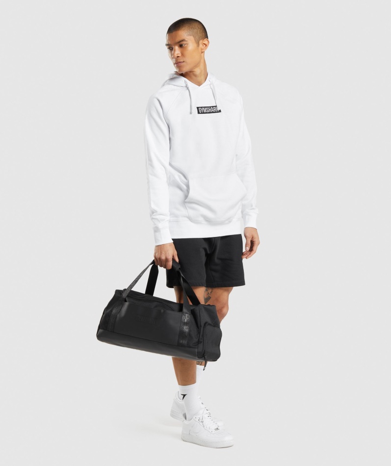 Gymshark Sentral Hettegenser Hvit